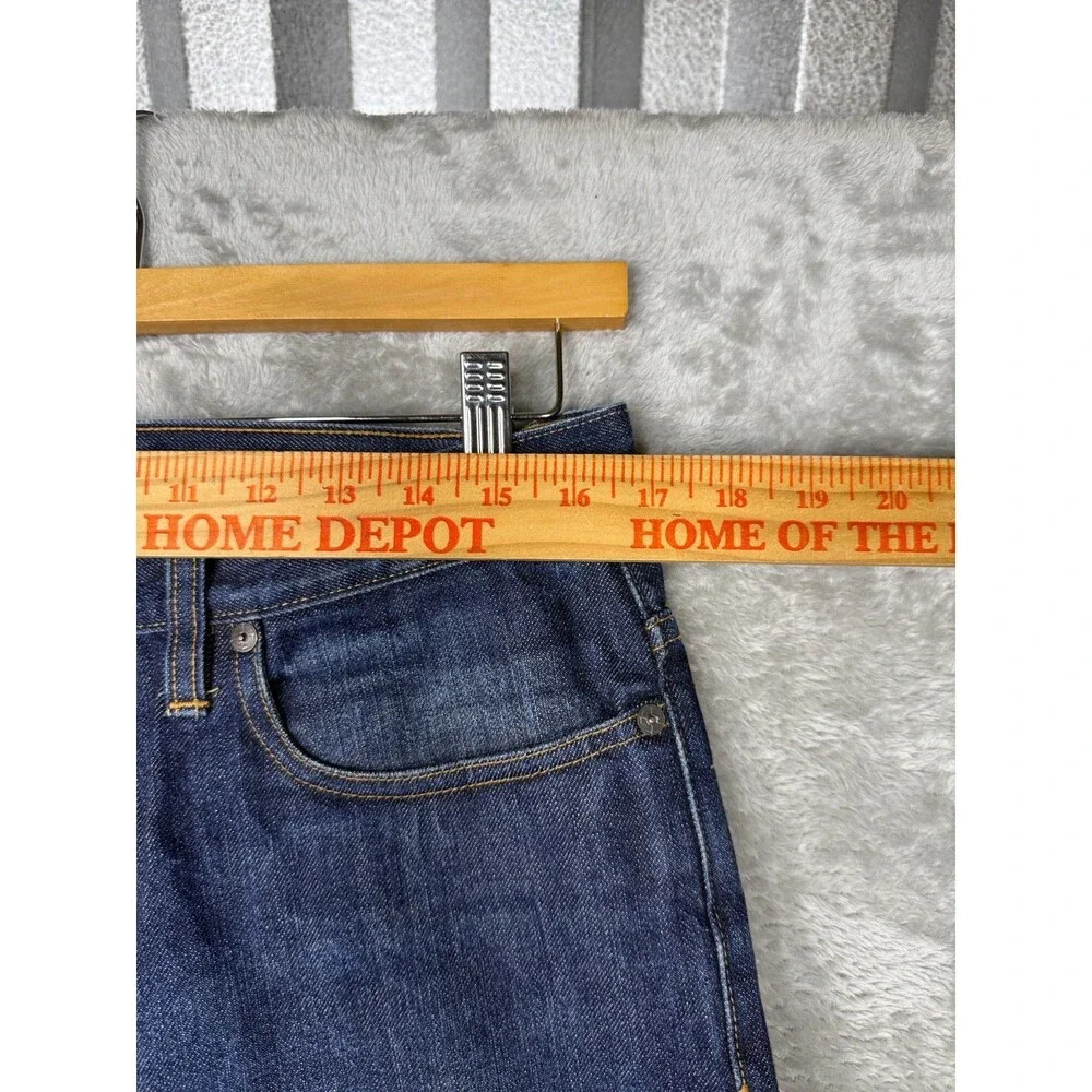 3sixteen Jeans Mens 34 Raw Selvedge Denim USA Made Slim Straight Leg ST-100x